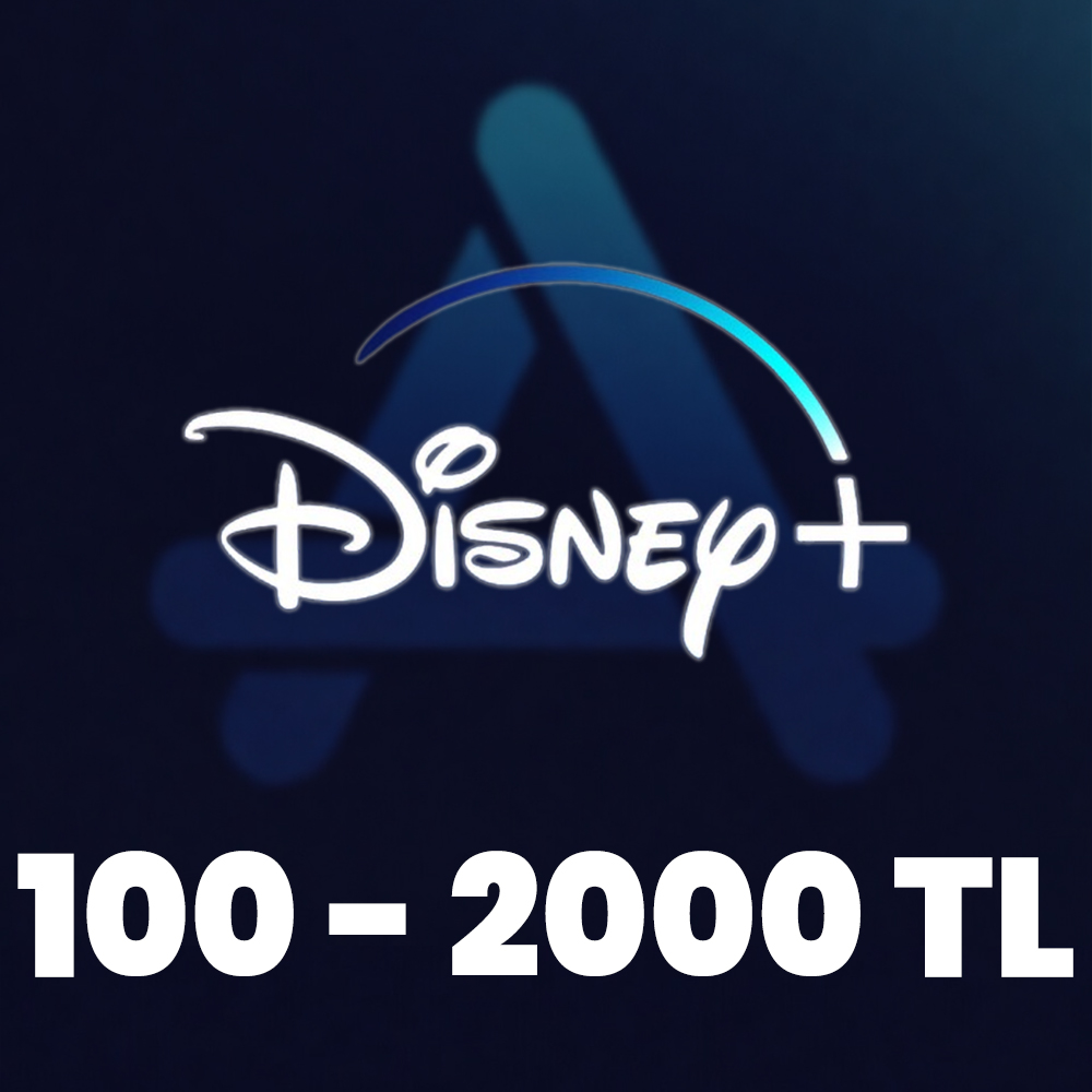 Disney Plus 100 - 2000 TL Hediye Kartı App Store