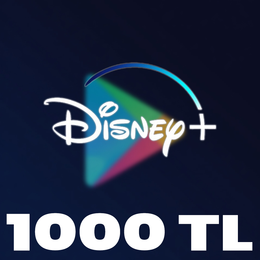 Disney Plus 1000 TL Hediye Kartı Google Play