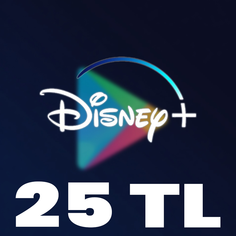 Disney Plus 25 TL Hediye Kartı Google Play