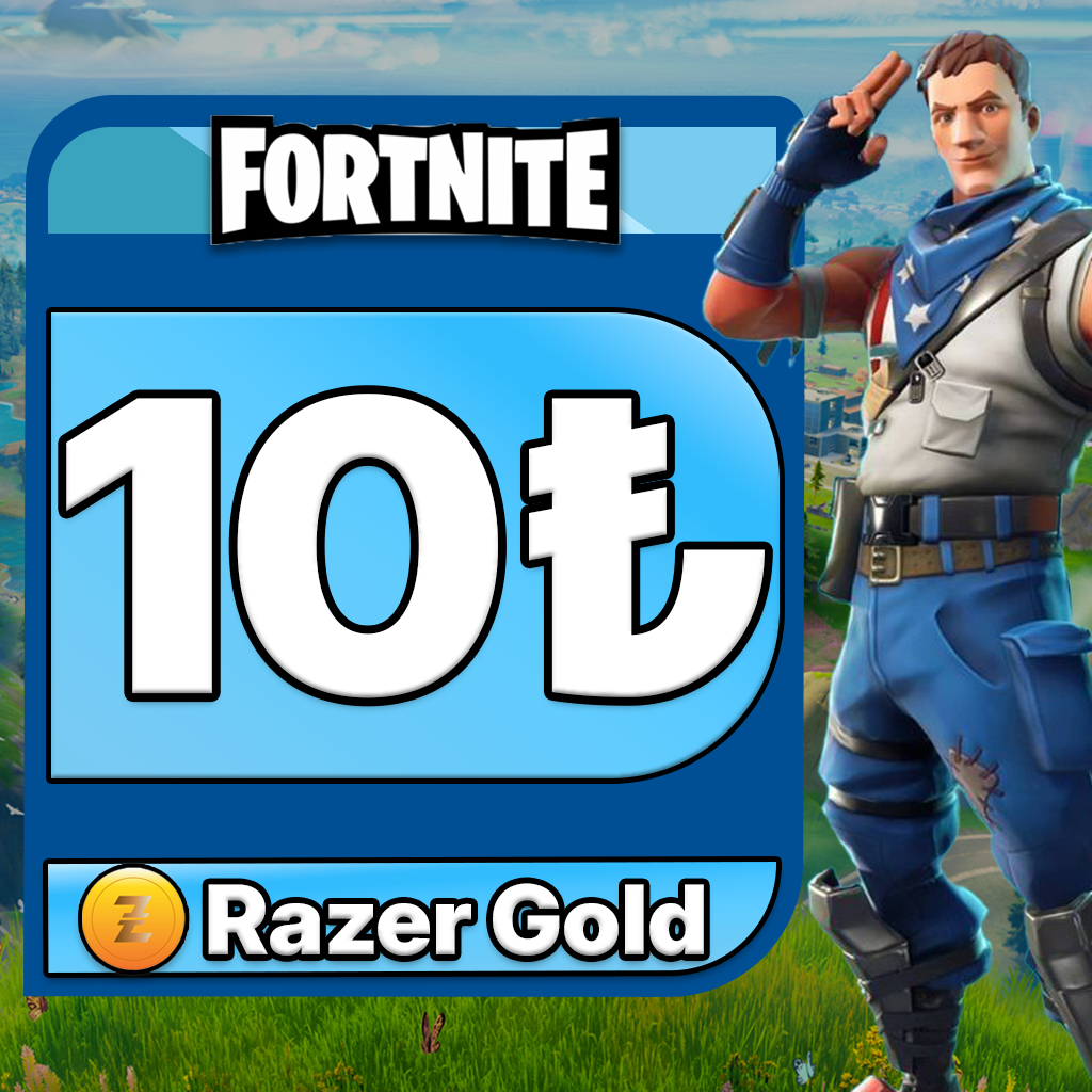 Fortnite 10 TL Razer Gold V-Papel