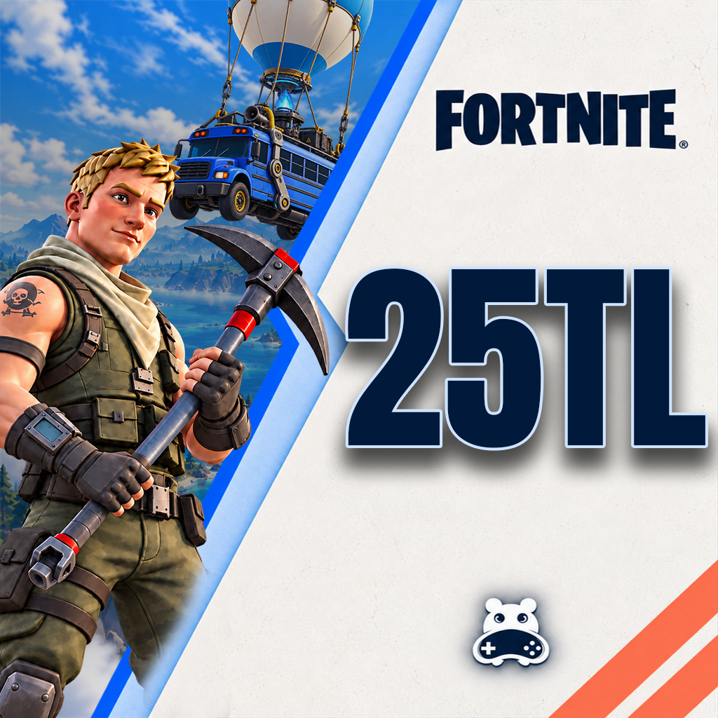 Fortnite 25 TL Razer Gold V-Papel