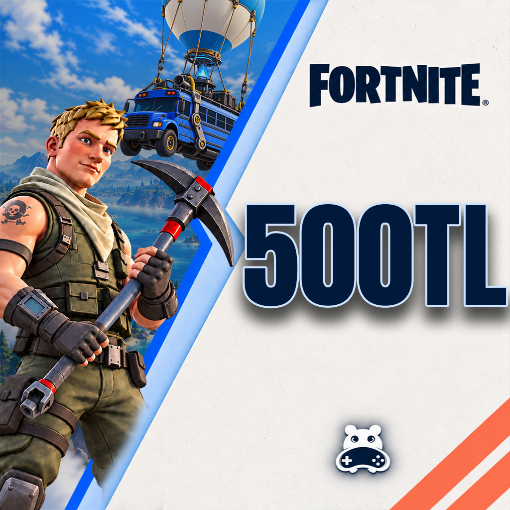 Fortnite 500 TL Razer Gold V-Papel