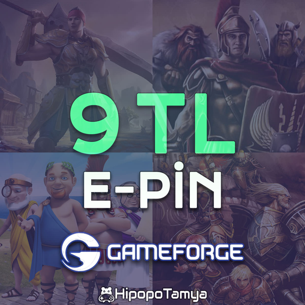 Gameforge 9 TL E-Pin