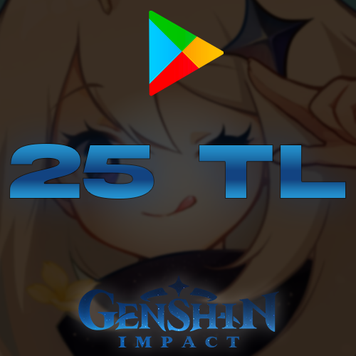 Genshin Impact 25 TL Google Play