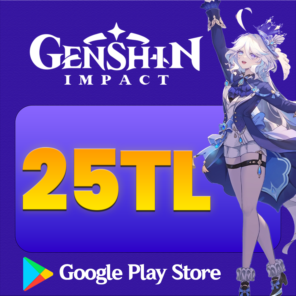 Genshin Impact 25 TL Google Play