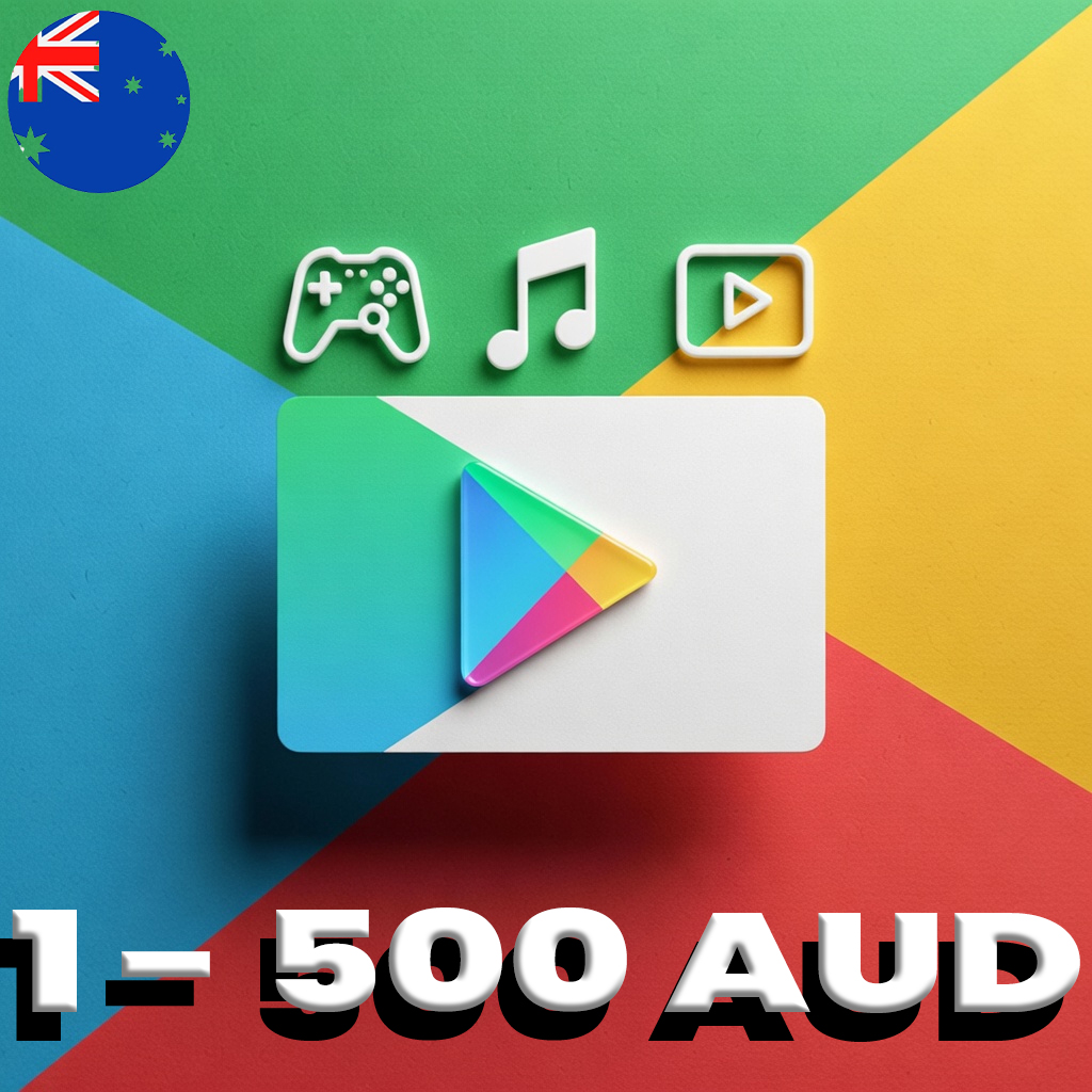 Google Play Hediye Kartı Avustralya 1 - 500 AUD