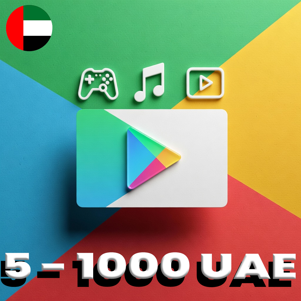 Google Play Hediye Kartı UAE 5 - 1000 AED
