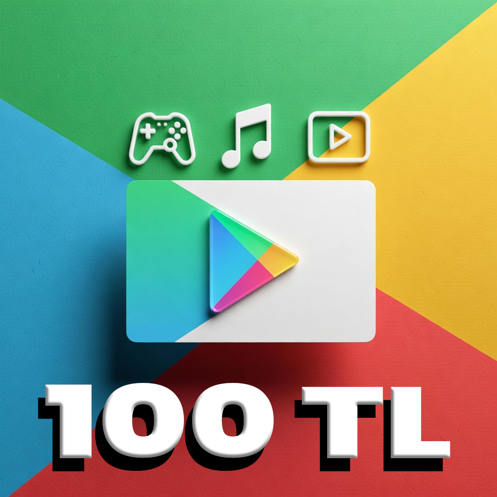 Google Play Hediye Kodu 100 TL