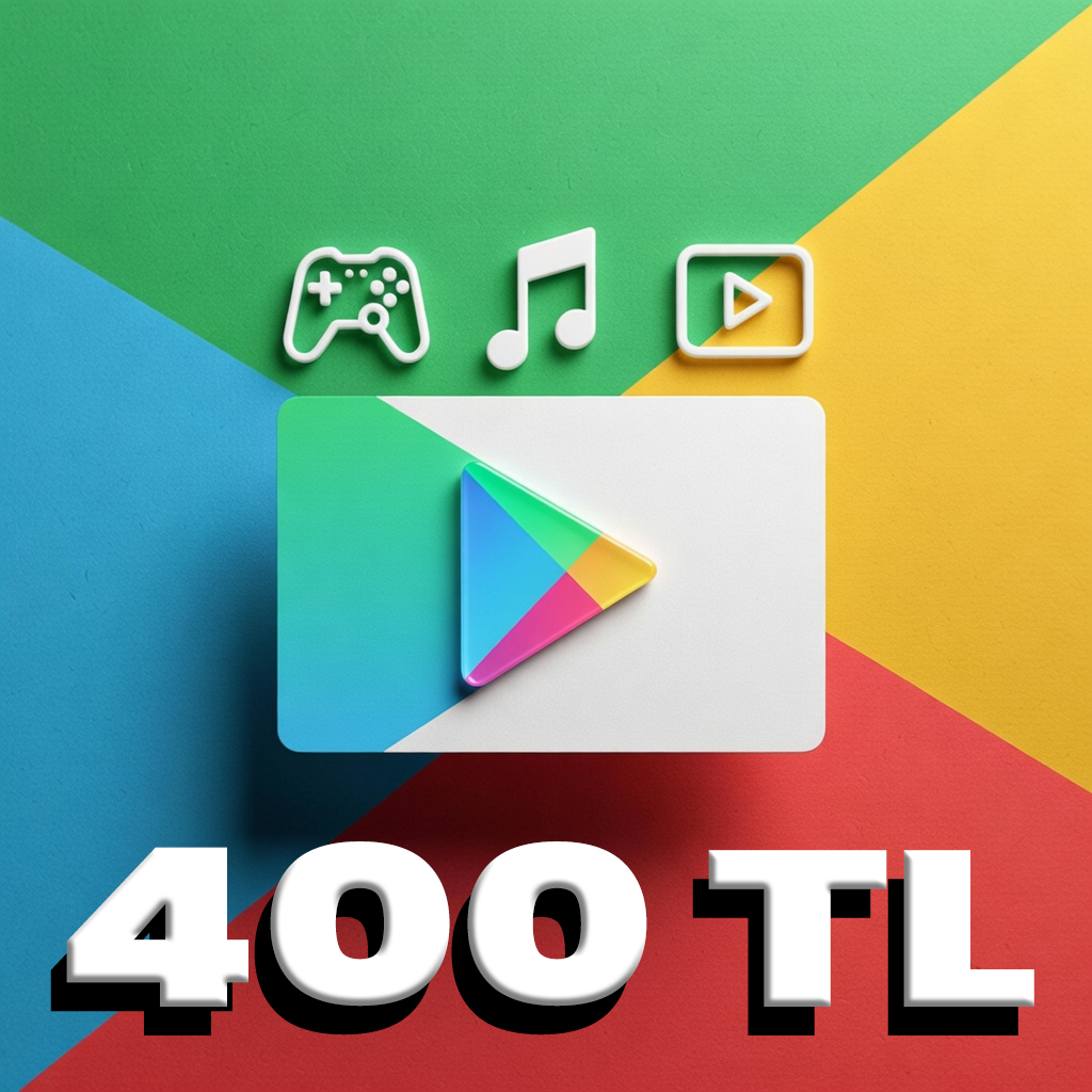 Google Play hediye kodu 400 TL