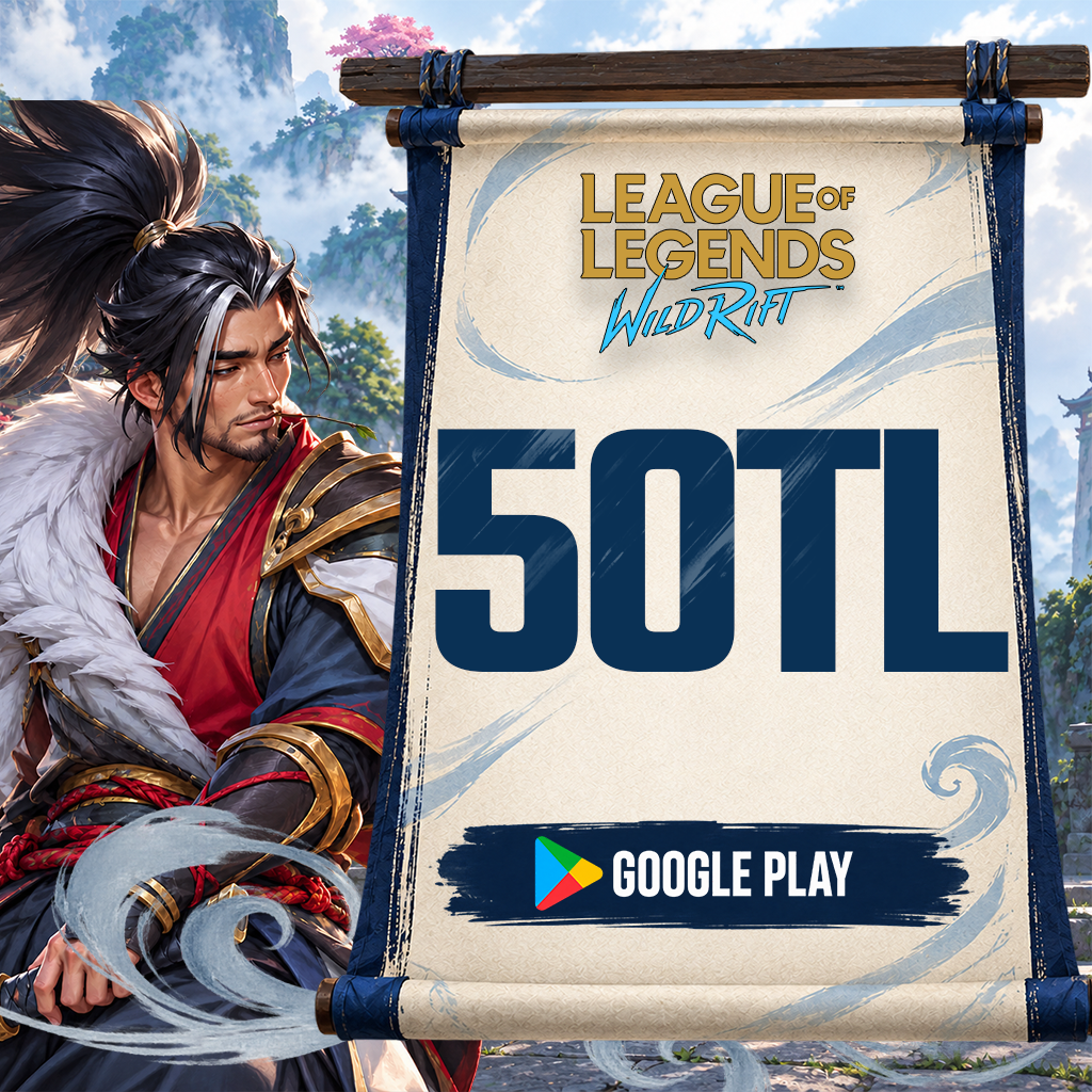 Google Play Hediye Kodu 50 TL