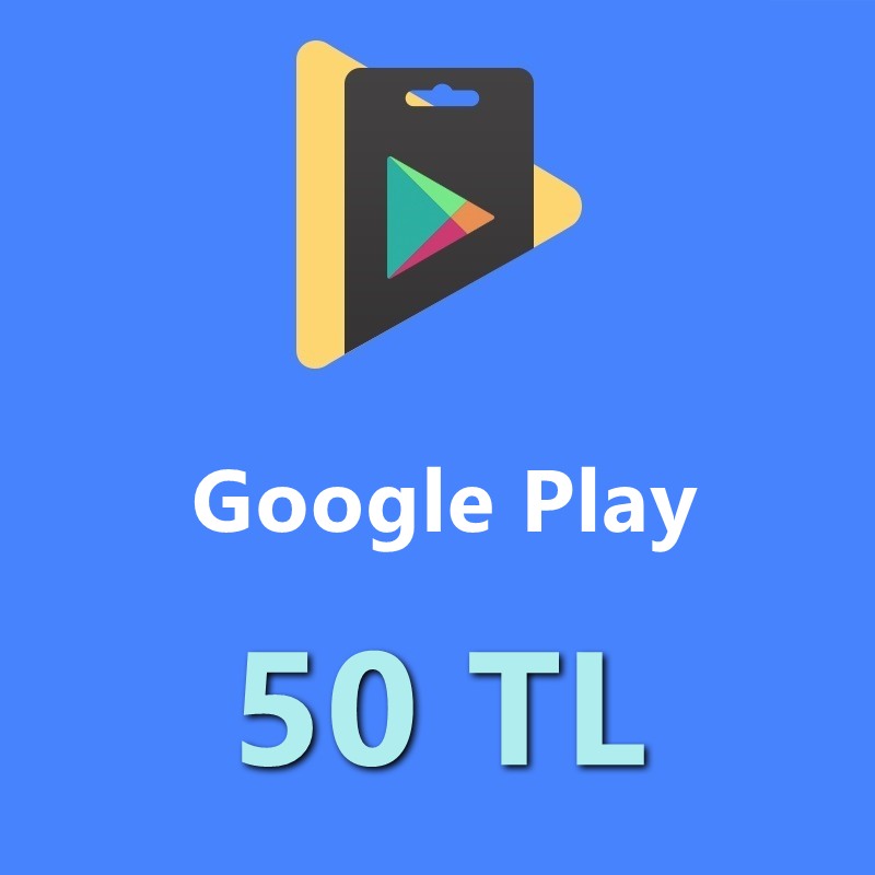 Google Play Hediye Kodu 50 TL