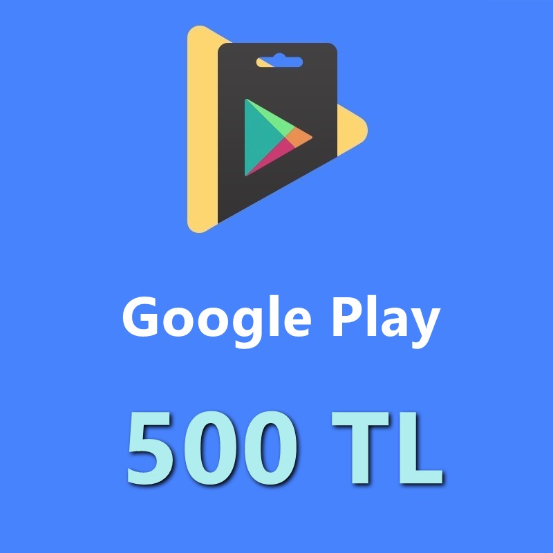 Google Play Hediye Kodu 500 TL