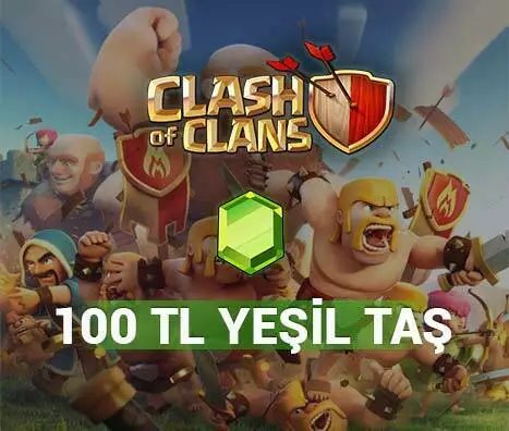 Clash Of Clans Taş 100 TL Google Play