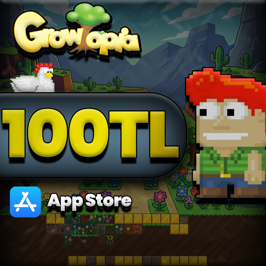 Growtopia 100 TL App Store