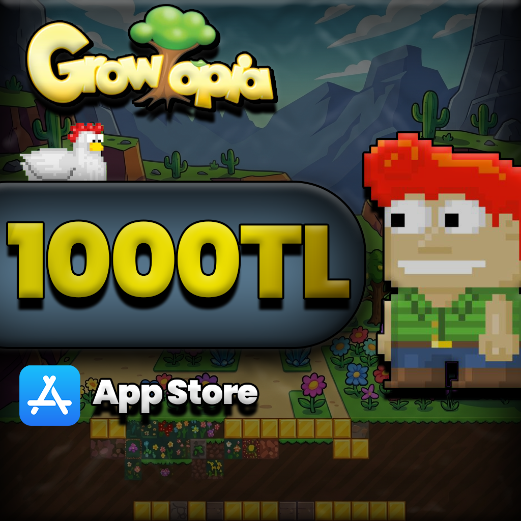 Growtopia 1000 TL App Store