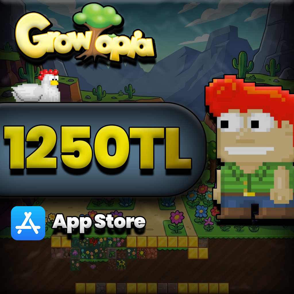 Growtopia 1250 TL App Store
