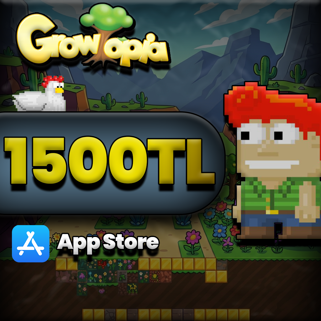 Growtopia 1500 TL App Store