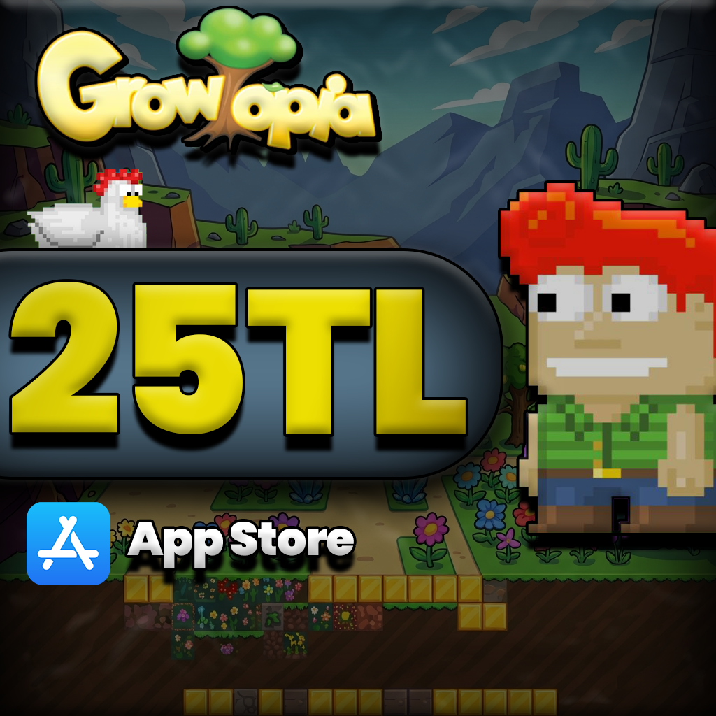 Growtopia 25 TL App Store