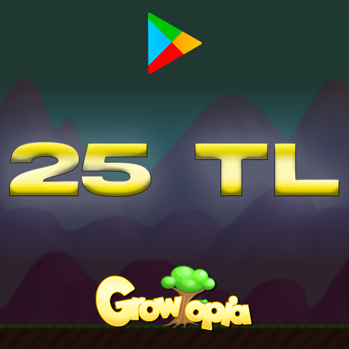 Growtopia 25 TL Google Play