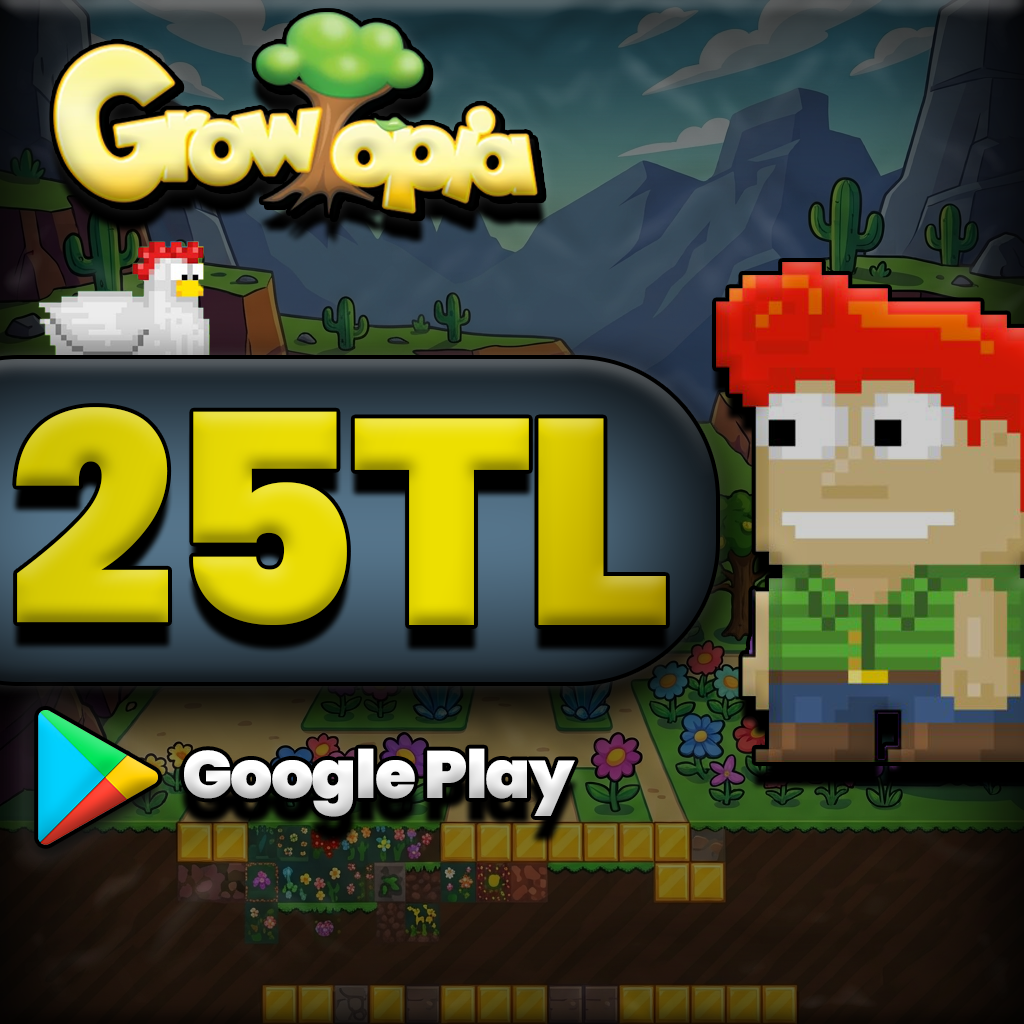 Growtopia 25 TL Google Play