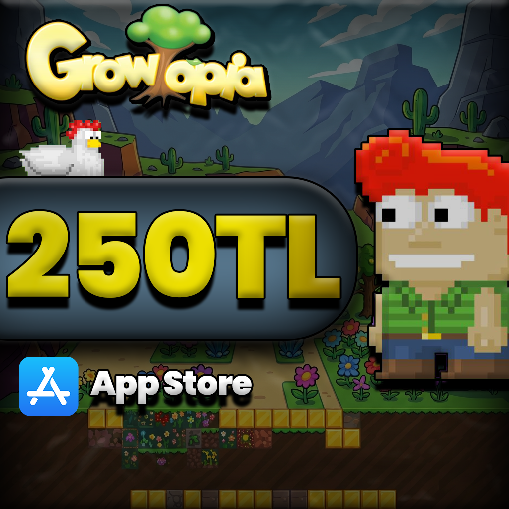 Growtopia 250 TL App Store