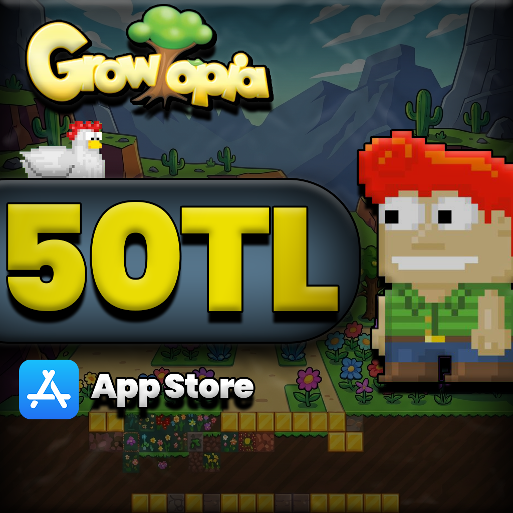 Growtopia 50 TL App Store