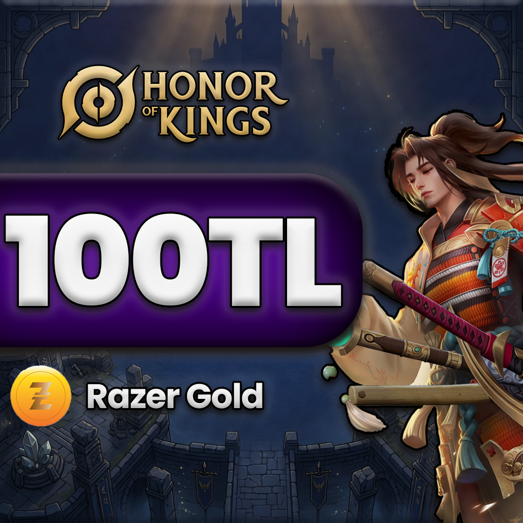 Honor of Kings 100 TL Razer Gold