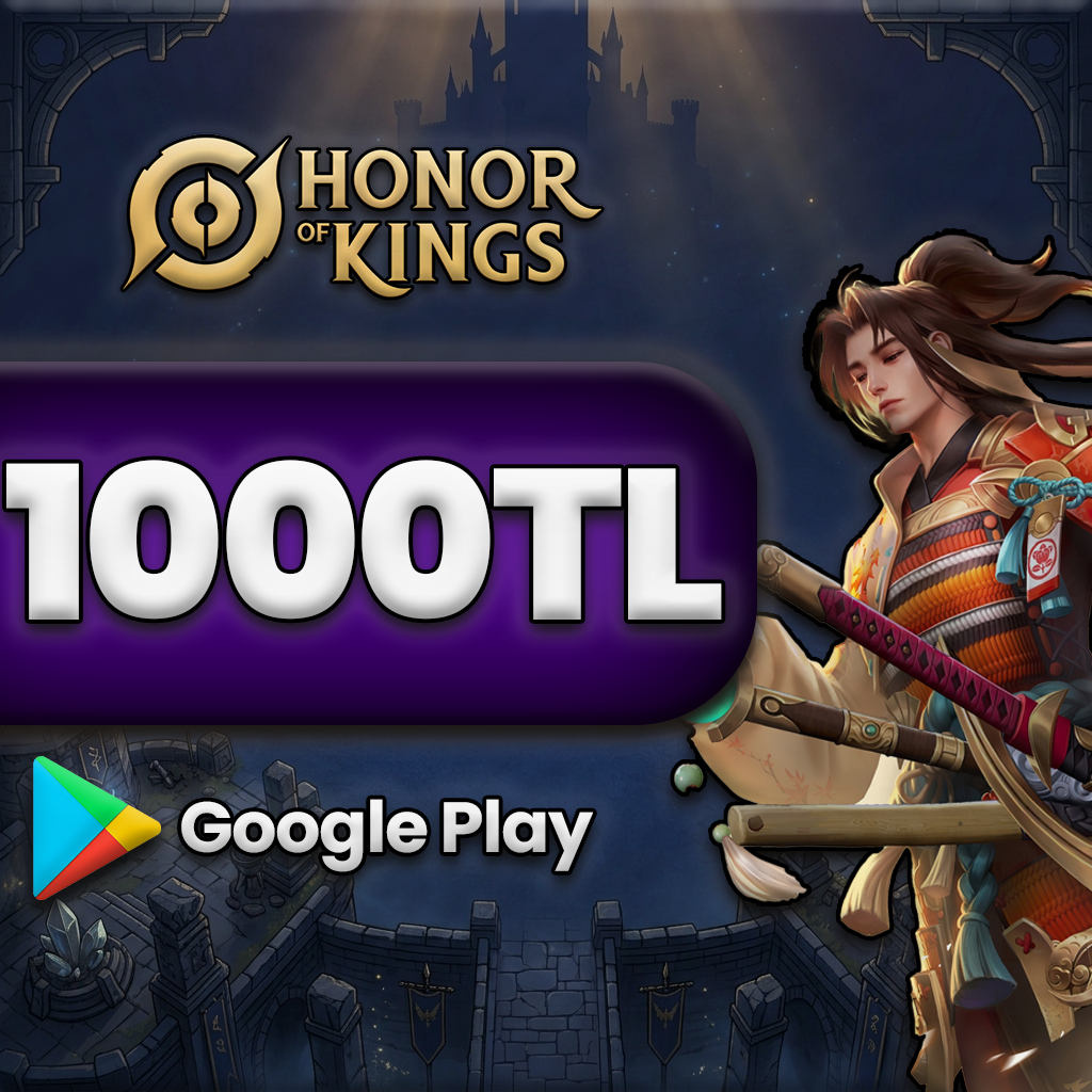 Honor of Kings 1000 TL Google Play