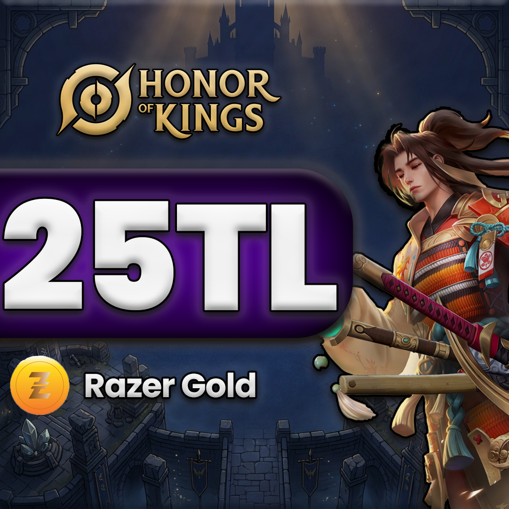 Honor of Kings 25 TL Razer Gold