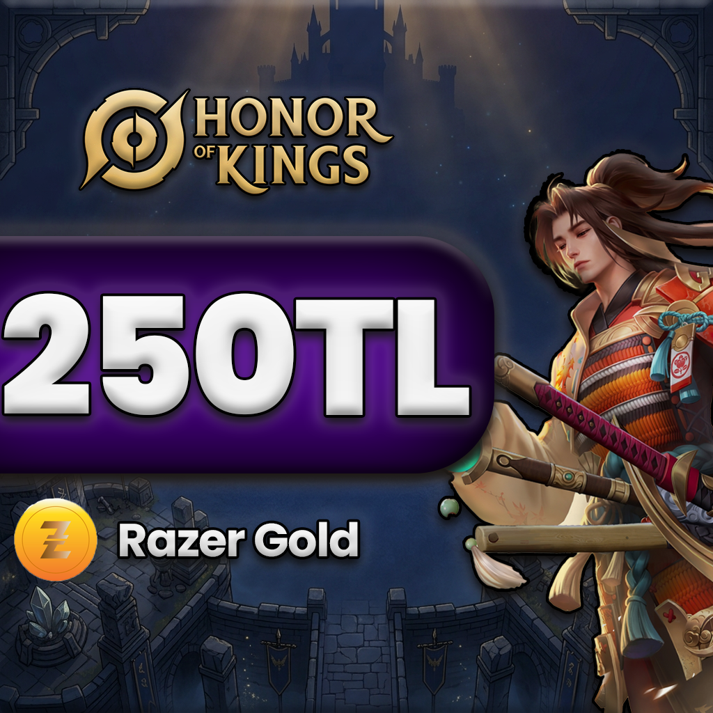 Honor of Kings 250 TL Razer Gold