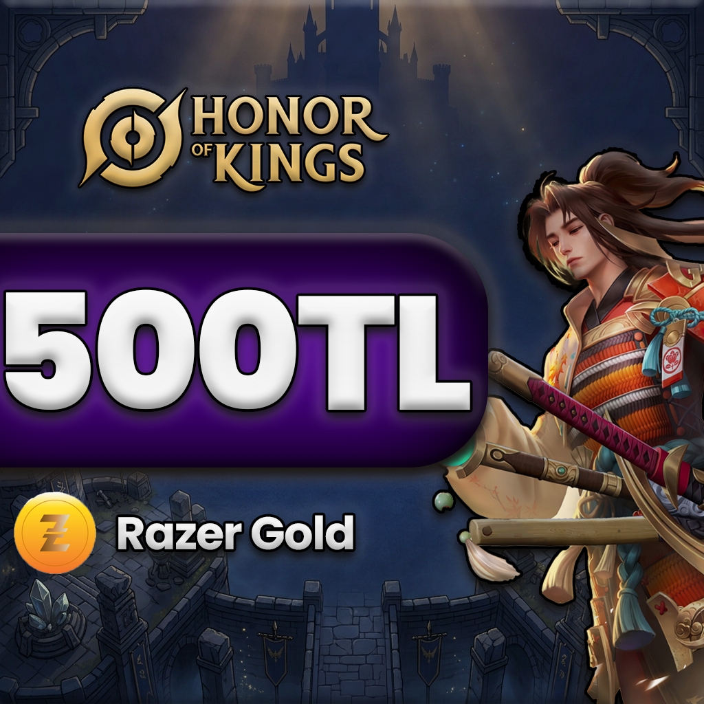 Honor of Kings 500 TL Razer Gold