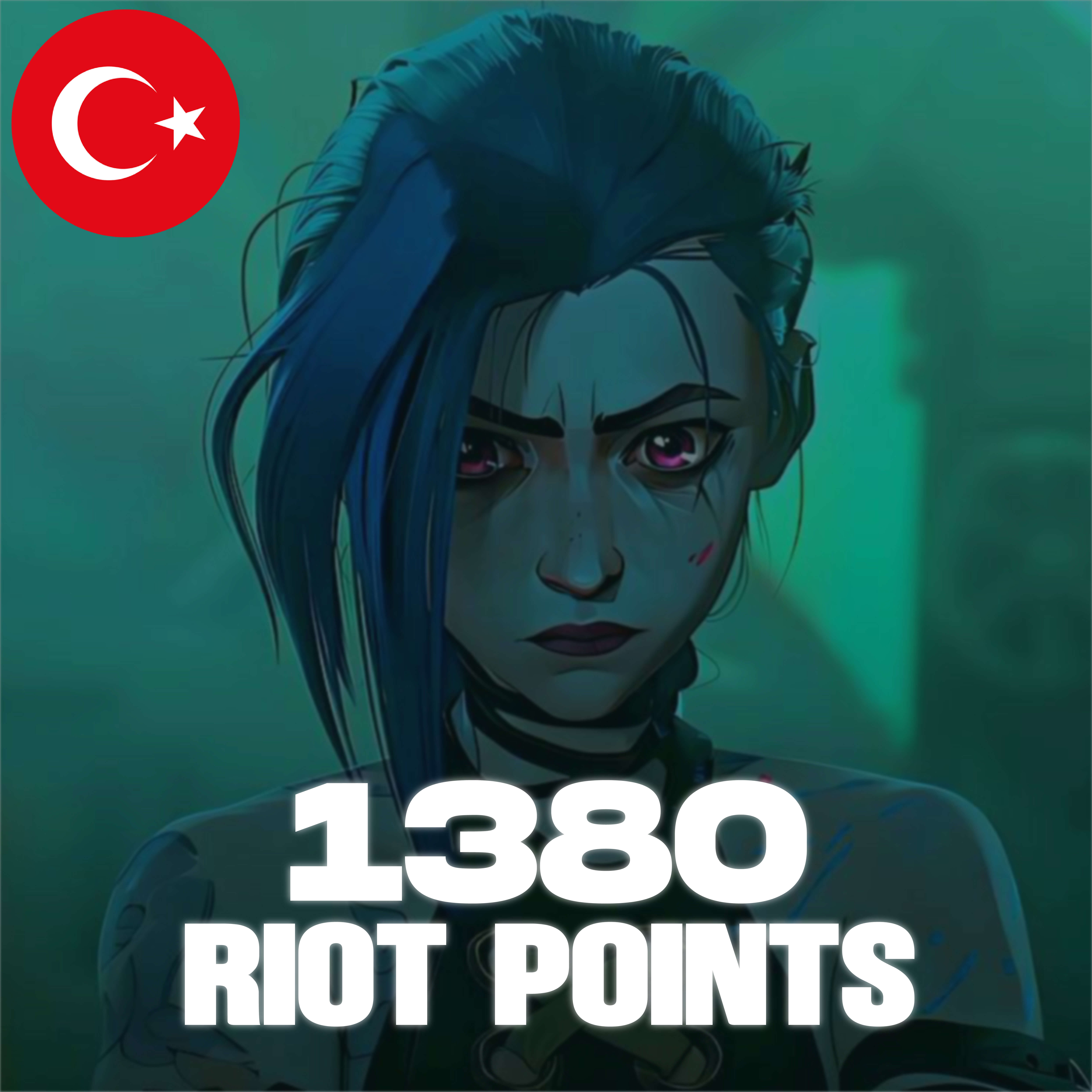 League of Legends 1380 Riot Points TR