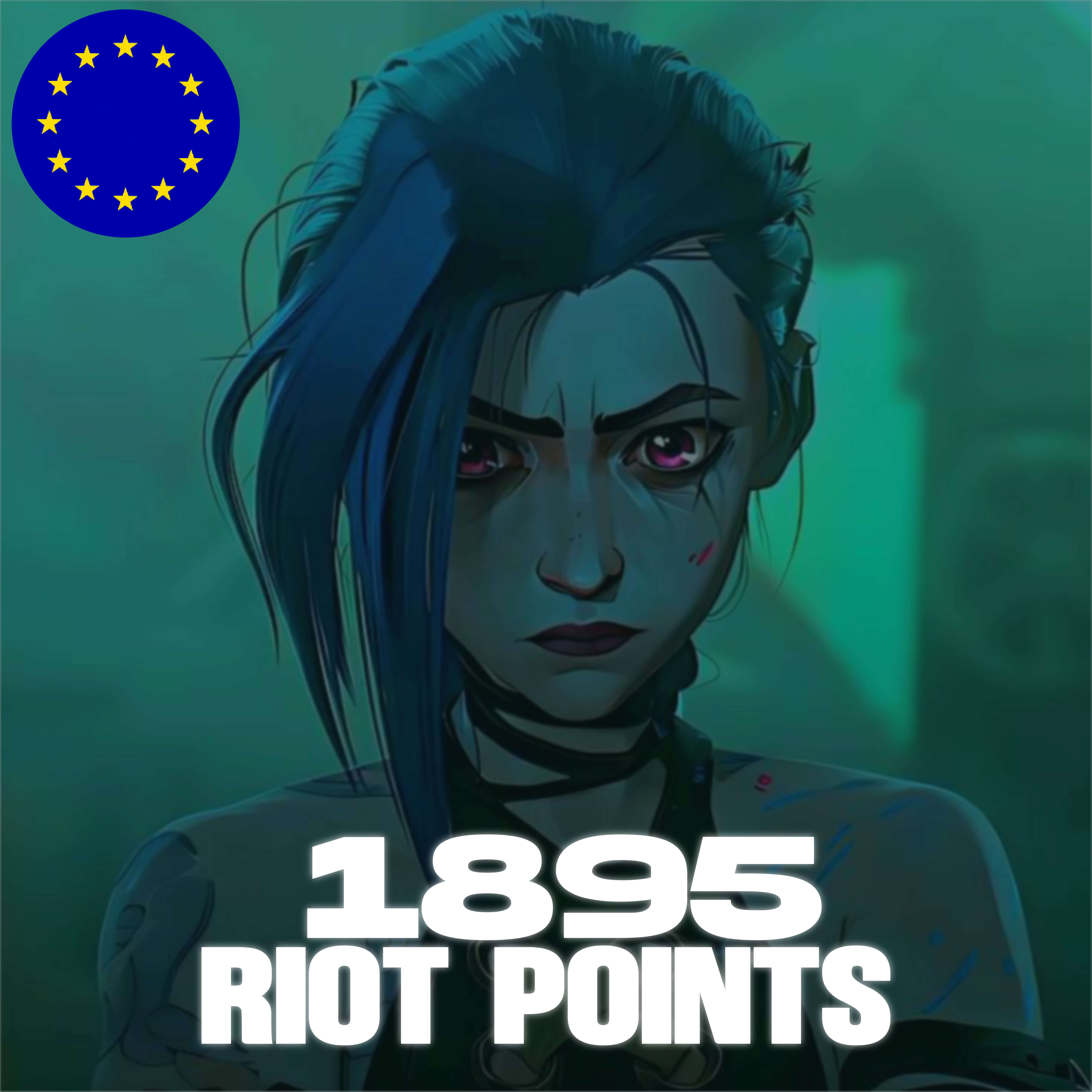 League of Legends 1895 Riot Points EU