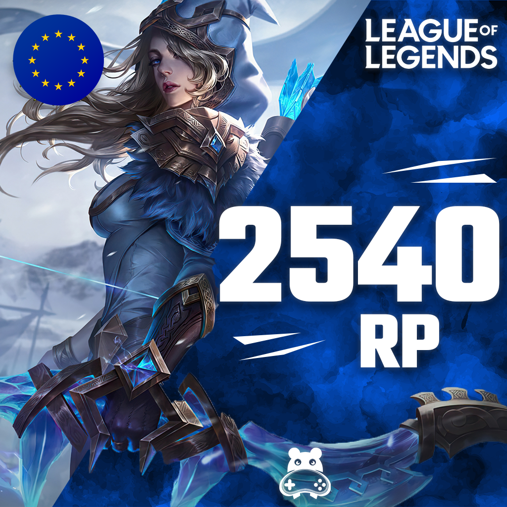 League of Legends 2540 Riot Points EU