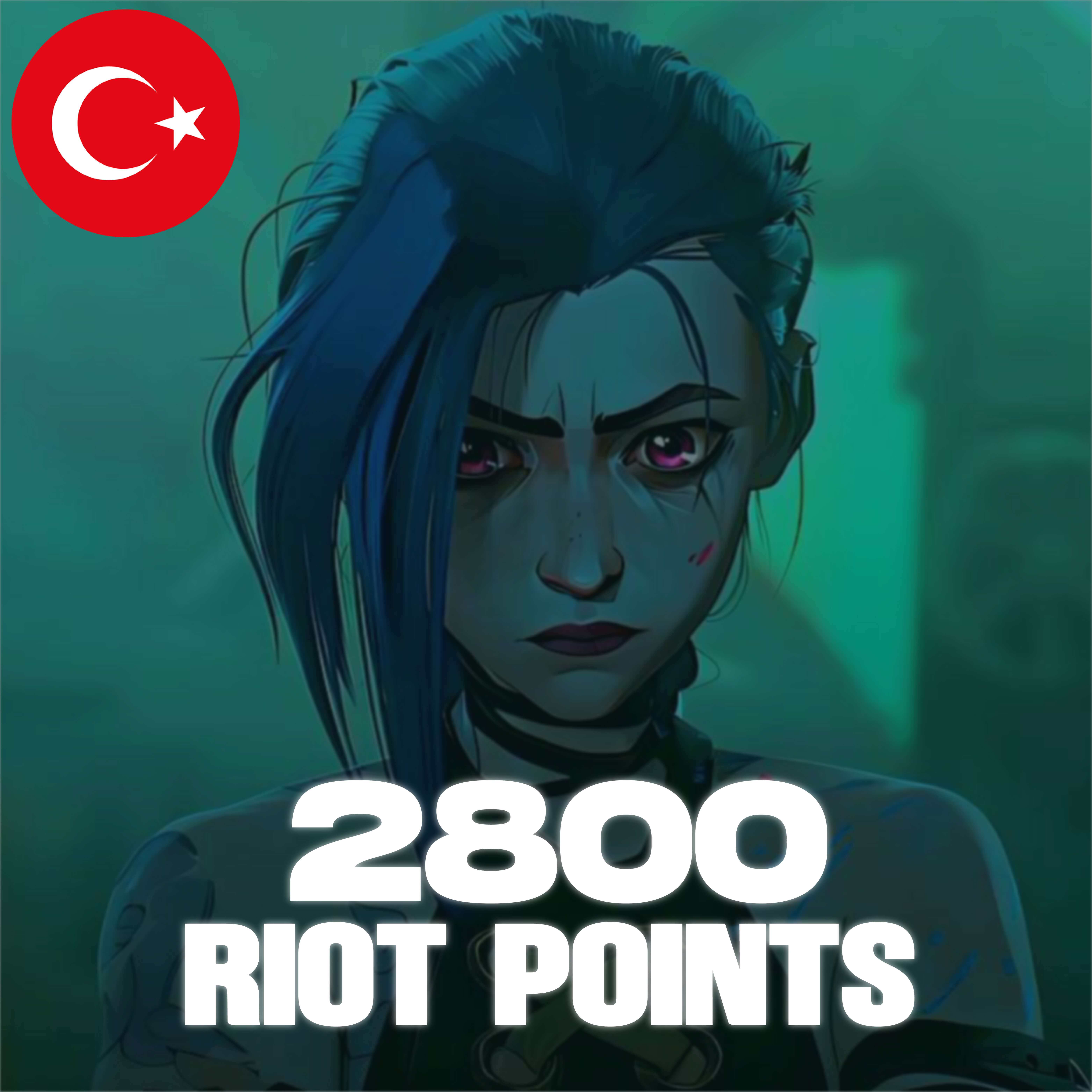 League of Legends 2800 Riot Points TR