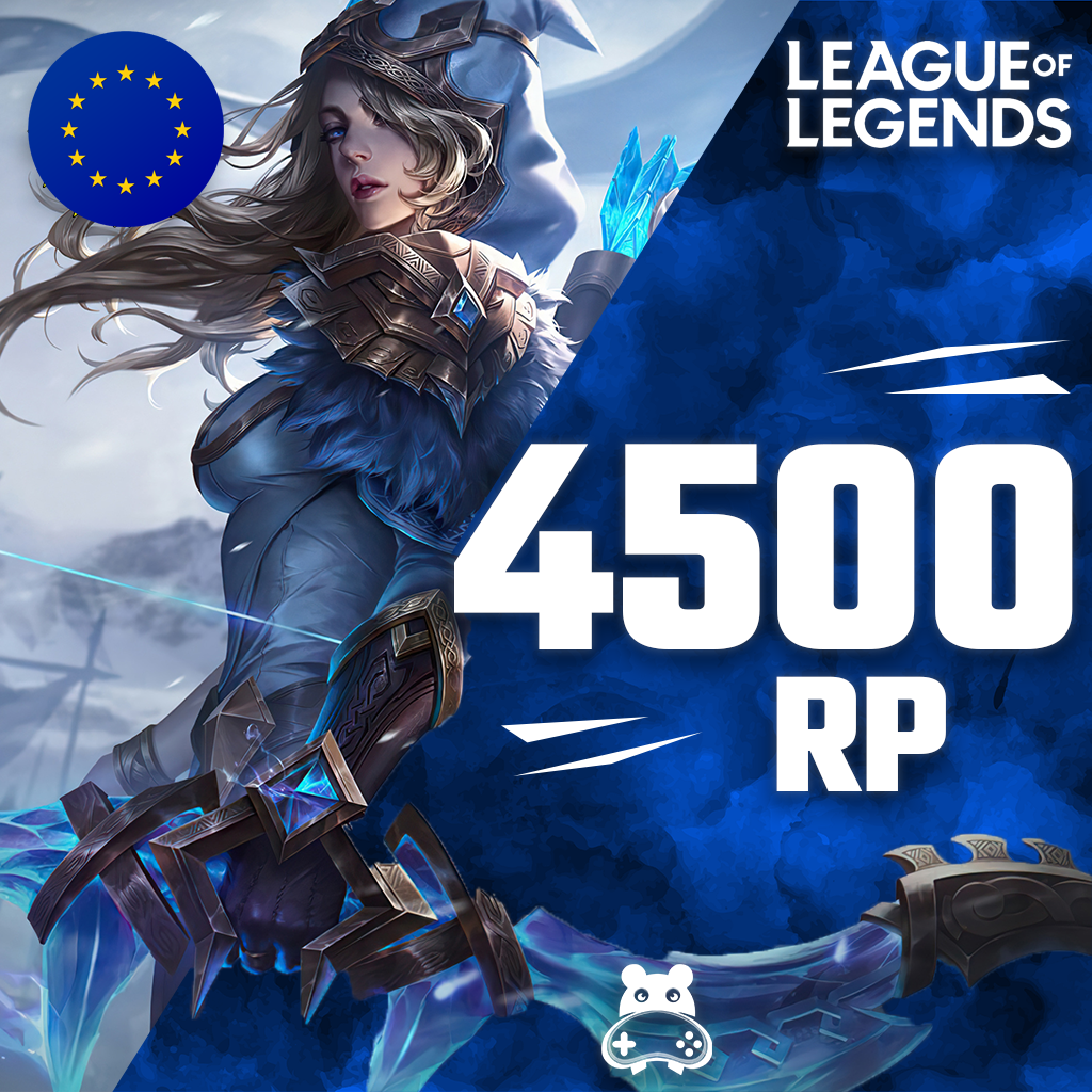 League of Legends 4500 Riot Points EU
