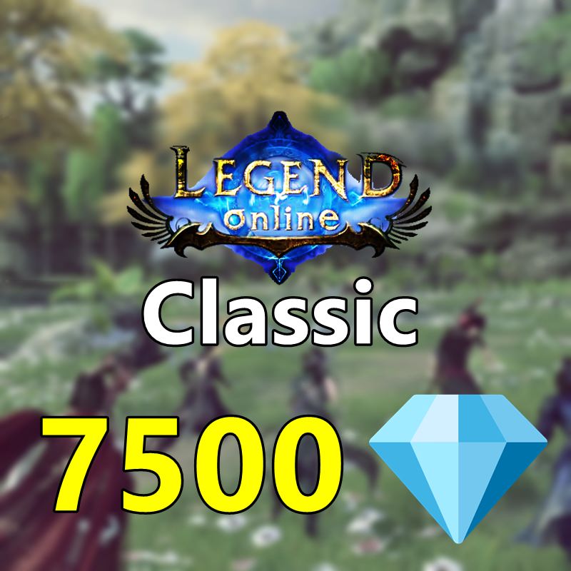 Legend Online 7500 + 750 Elmas