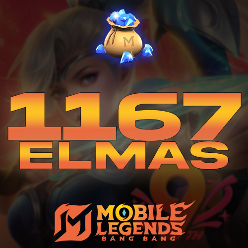 Mobile Legends 1167 Elmas