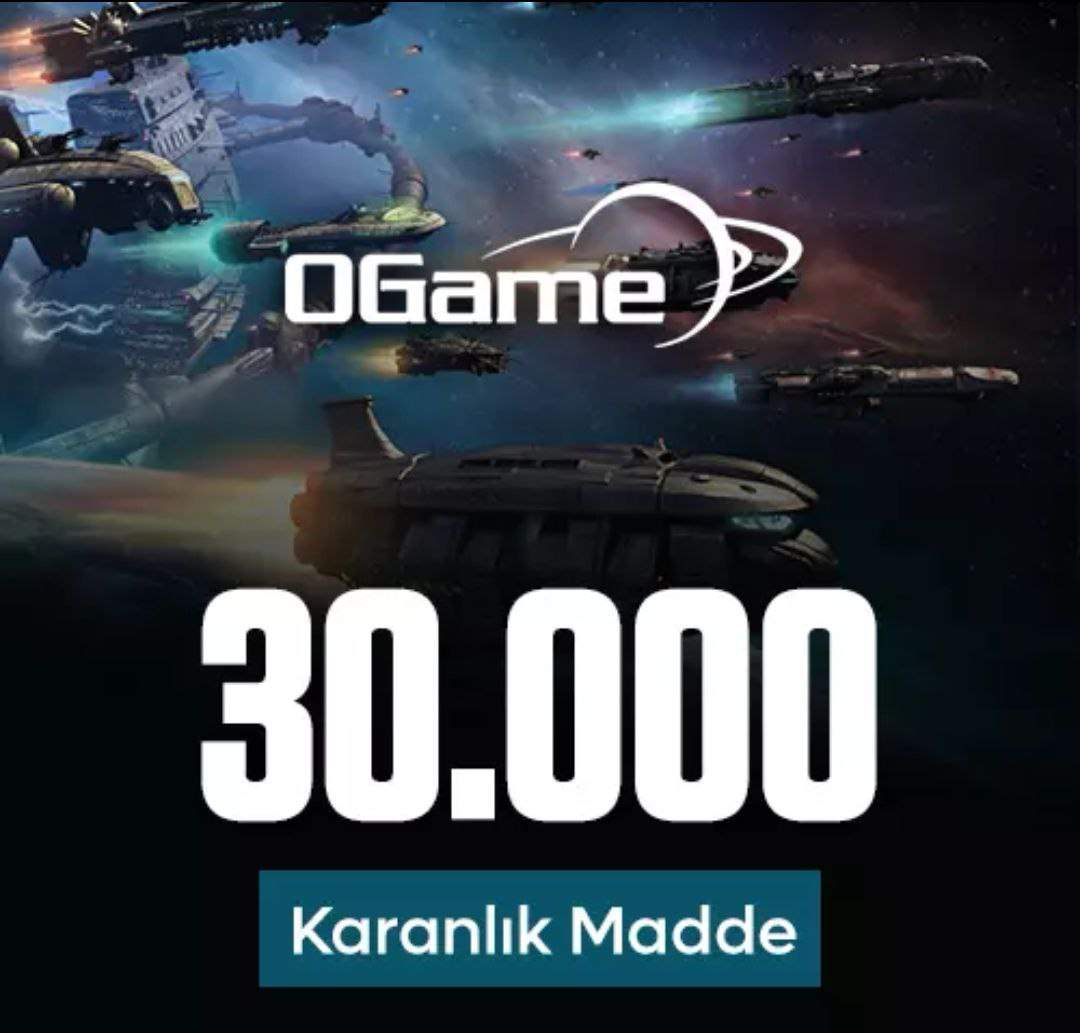 OGame 30.000 Karanlık Madde (KM)