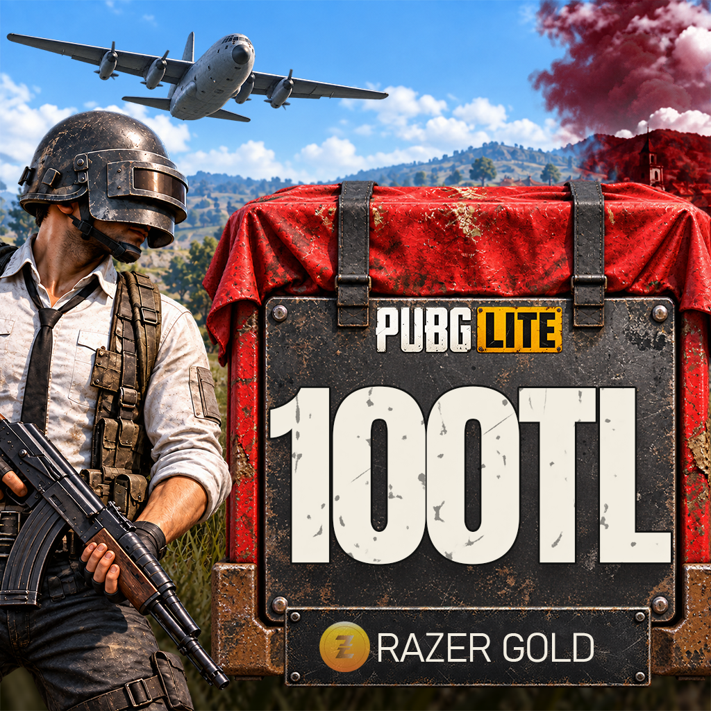 Pubg Lite Battle Coin 100 TL Razer Gold