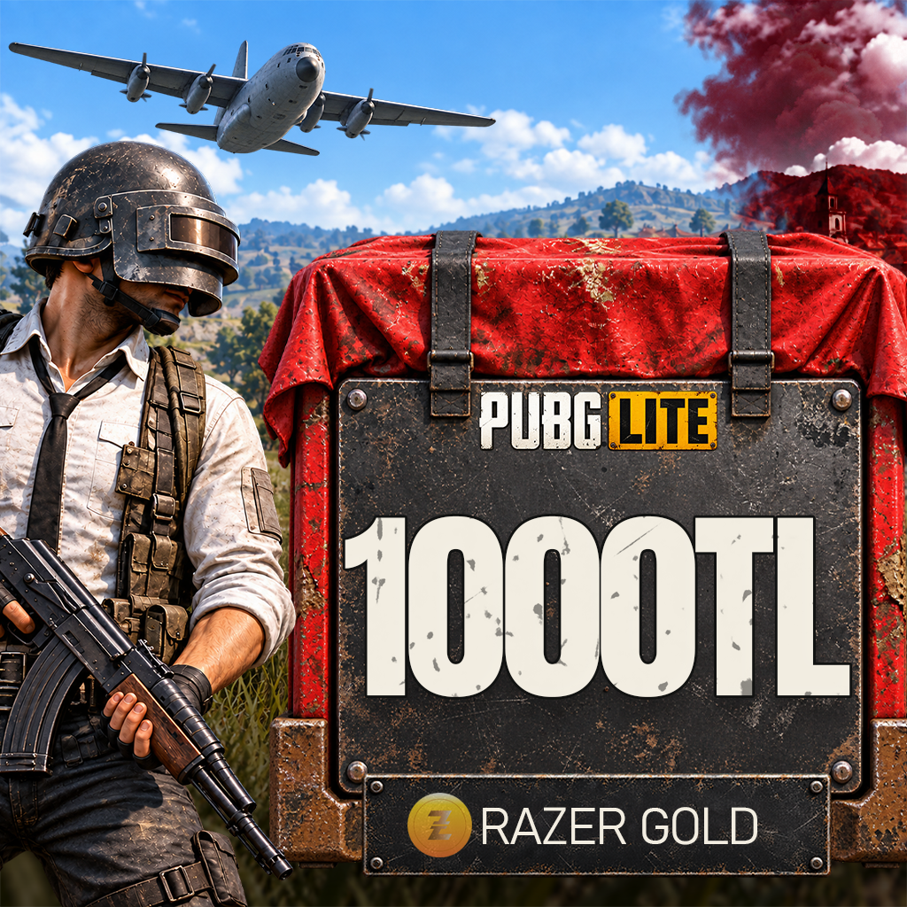 Pubg Lite Battle Coin 1000 TL Razer Gold