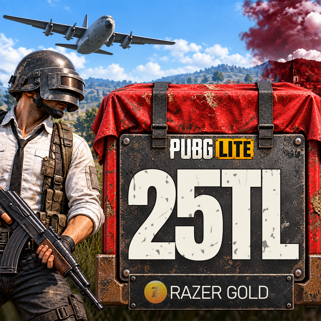 Pubg Lite Battle Coin 25 TL Razer Gold