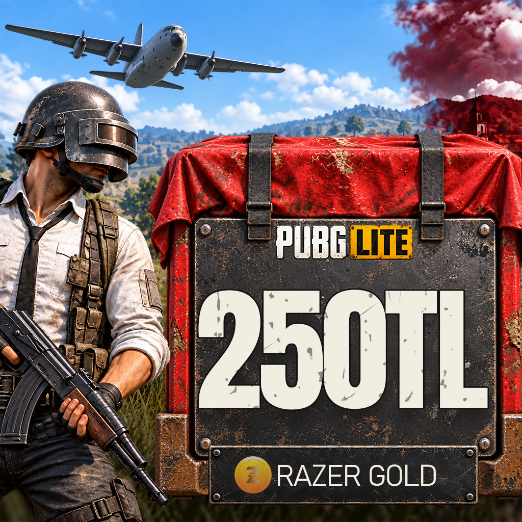 Pubg Lite Battle Coin 250 TL Razer Gold