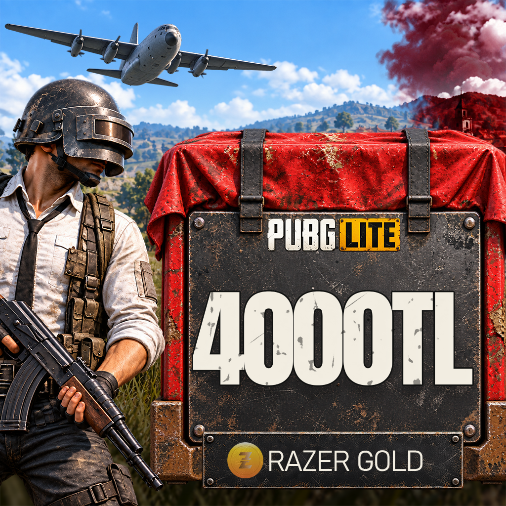 Pubg Lite Battle Coin 4000 TL Razer Gold