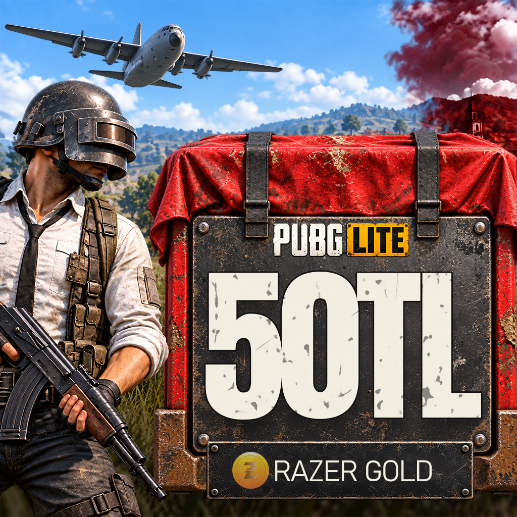 Pubg Lite Battle Coin 50 TL Razer Gold