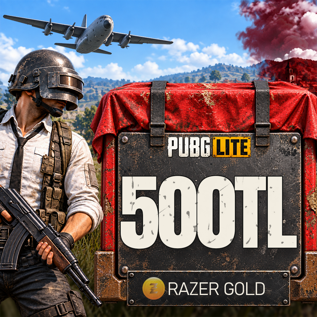 Pubg Lite Battle Coin 500 TL Razer Gold