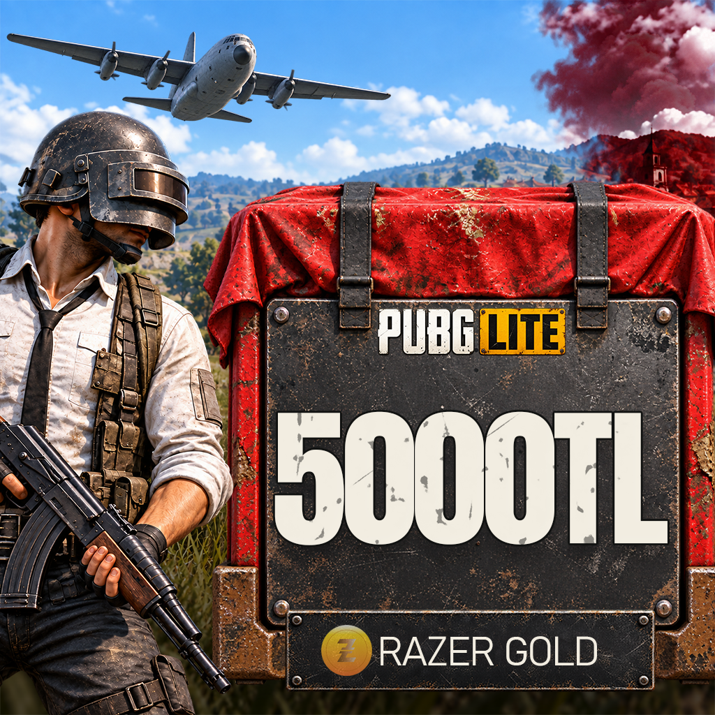 Pubg Lite Battle Coin 5000 TL Razer Gold