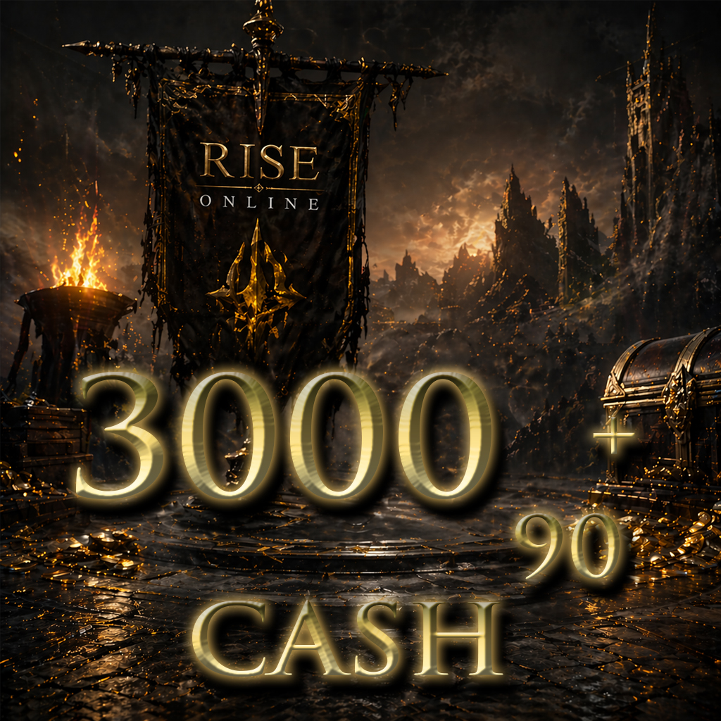Rise Online World Mobile 3000 + 90 Cash