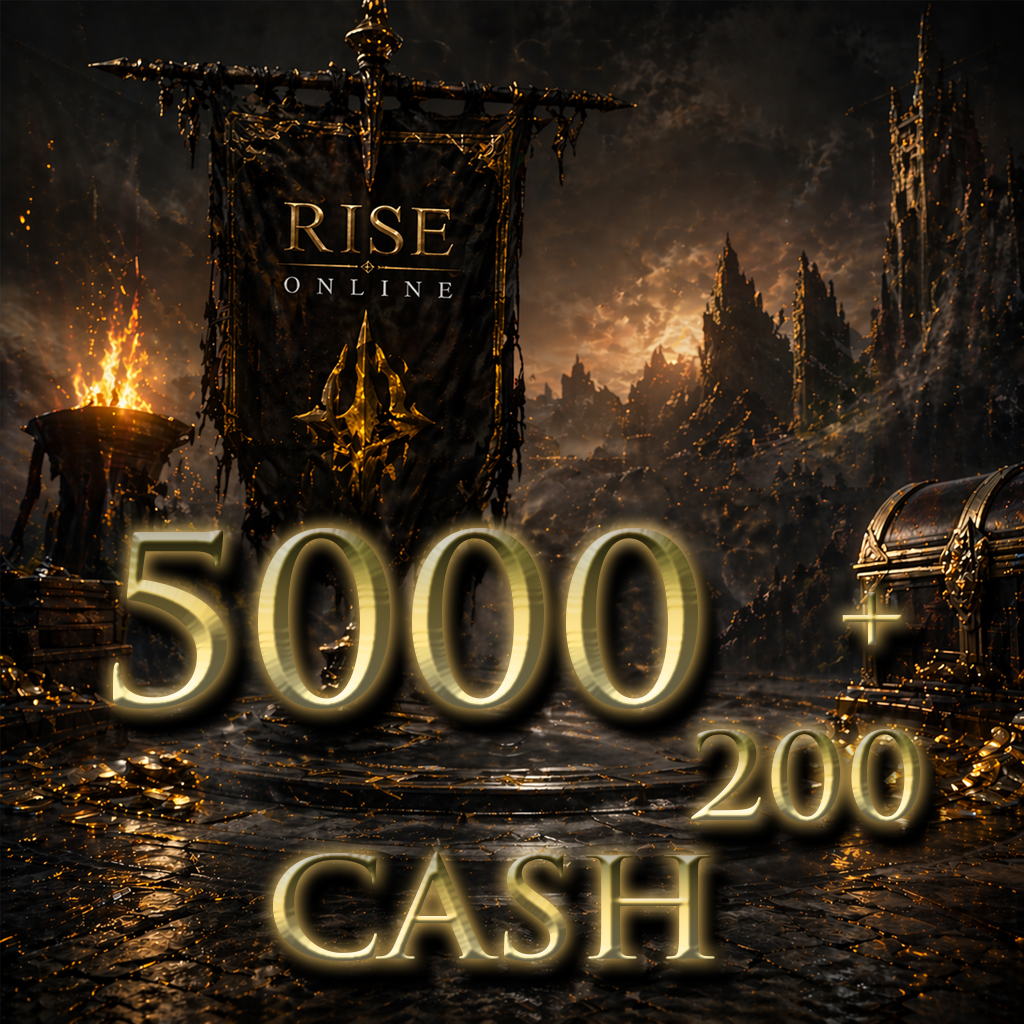 Rise Online World Mobile 5000 + 200 Cash