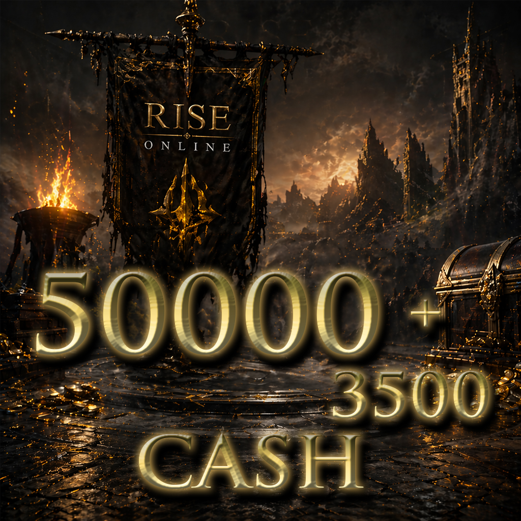 Rise Online World Mobile 50000 + 3500 Cash